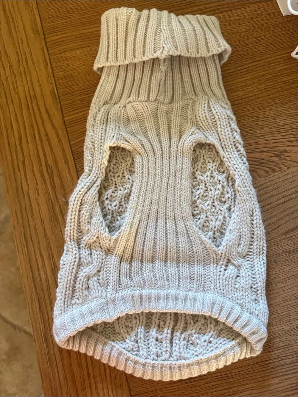 Cozy Cream Cable-Knit Women's Sweater